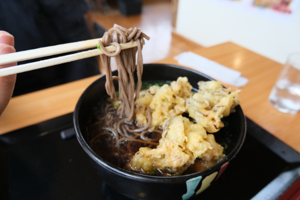 飯南町産琴引 舞茸そば