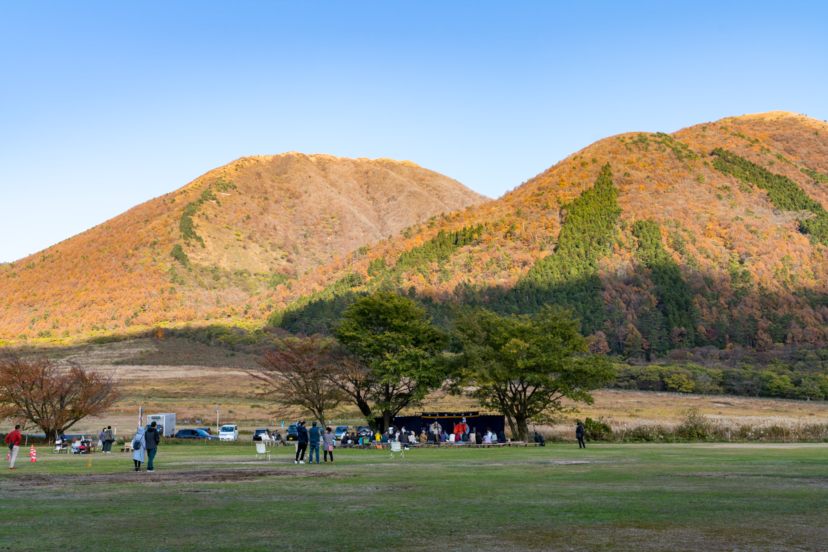 三瓶山西の原神楽公演