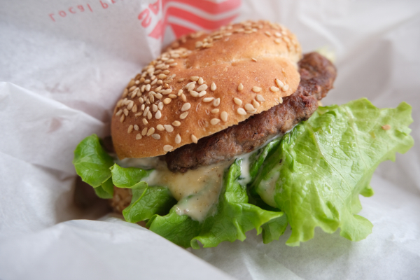 三瓶わさびバーガー