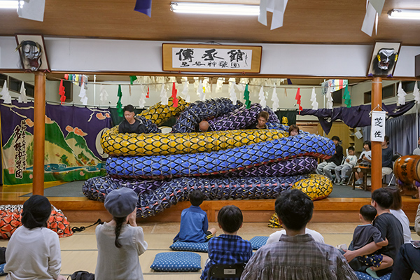 練習見学ツアーの様子1