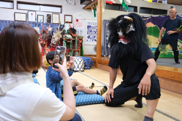 石見神楽 多根神楽団 練習見学ツアー