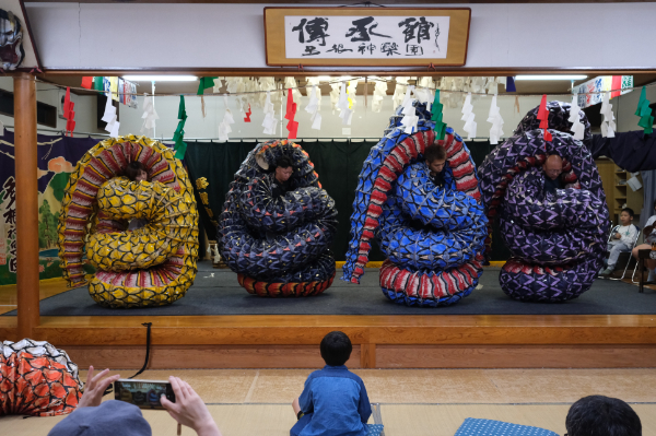 石見神楽 多根神楽団 練習見学ツアー